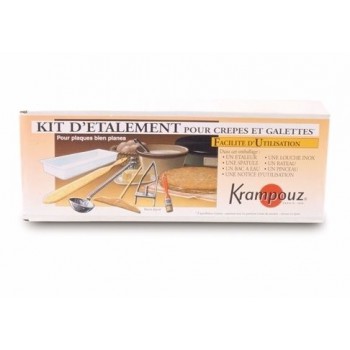 Kit étalement crêpes 40 cm