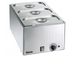 Bain Marie inox 3 cuves