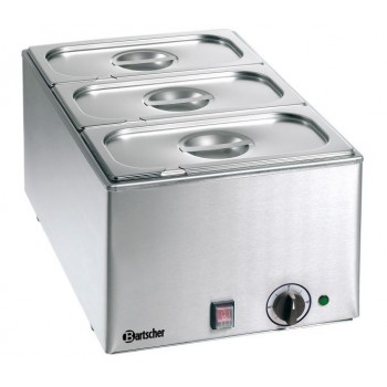 Bain Marie inox 3 cuves