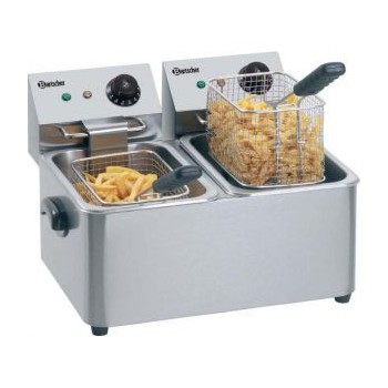 Friteuse professionnelle 2 bacs