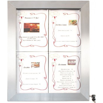 Porte menu LED 16 couleurs