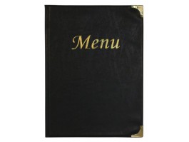 Protège menu A4 PVC