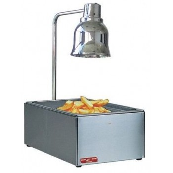 Chauffe frites inox - GN 1/1