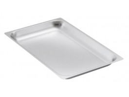 Bac Gastro avec bord renforcé GN 1/1 Inox