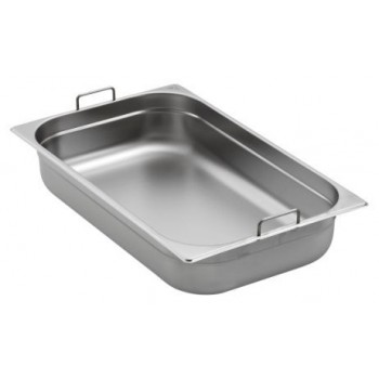 Bac Gastro avec poignées GN 1/1 Inox