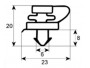 Joint de porte cellule de refroidissement W5TGO